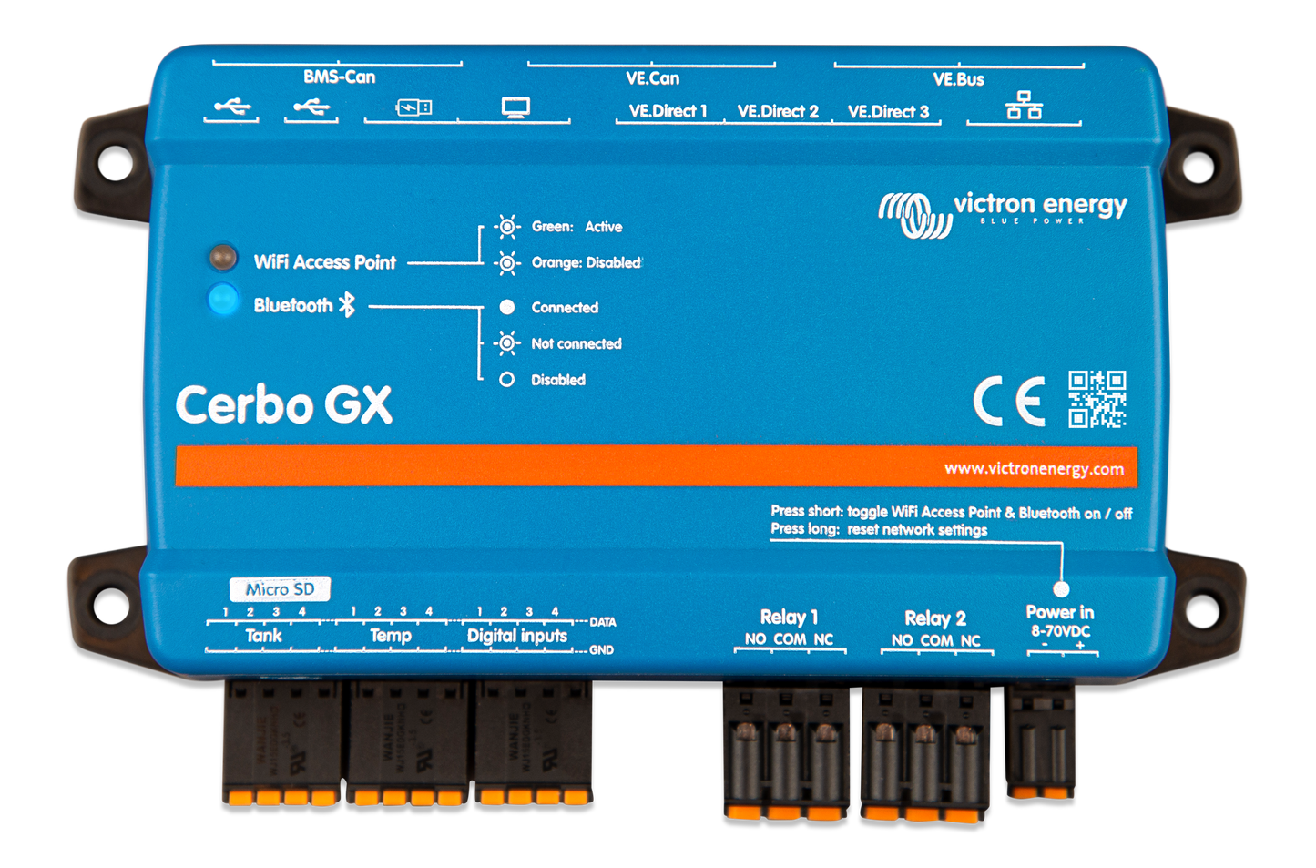 Victron Energy Cerbo GX – Communication module for Victron systems