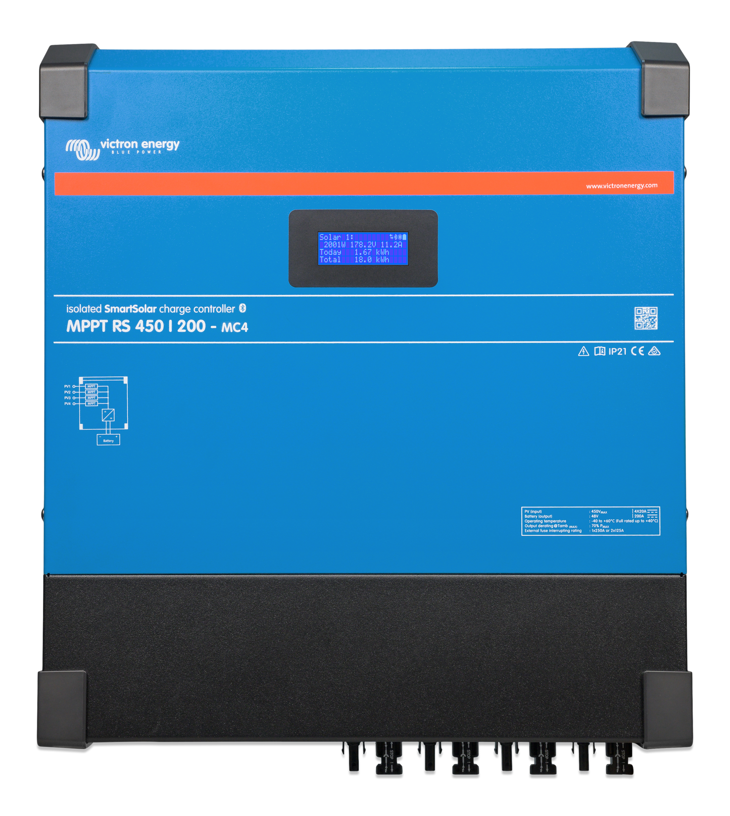 Victron Energy SmartSolar MPPT RS 450/200
